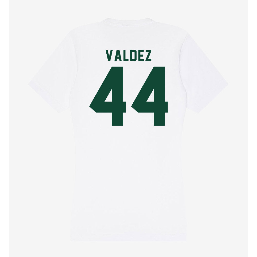 Hawaii - NCAA Baseball : Derek Valdez - Women's V-Neck T-Shirt-1