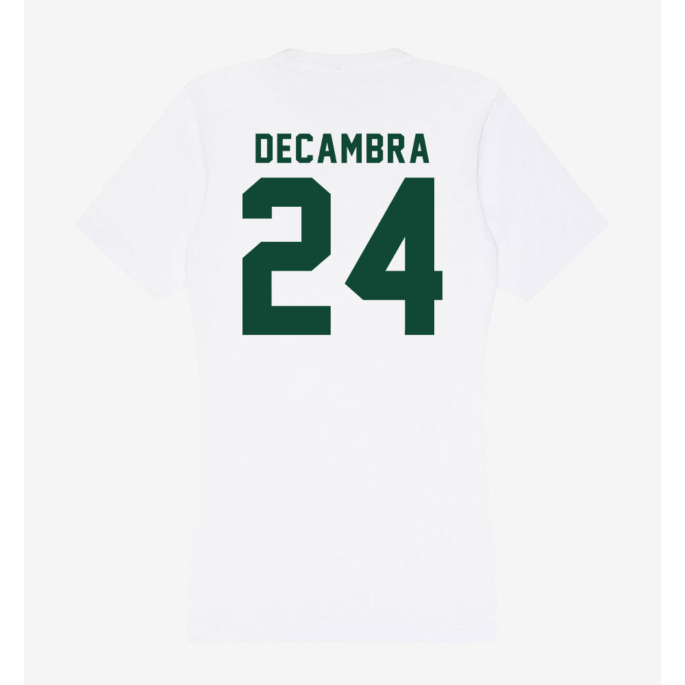 Hawaii - NCAA Football : Kodi DeCambra - Women's V-Neck T-Shirt-1