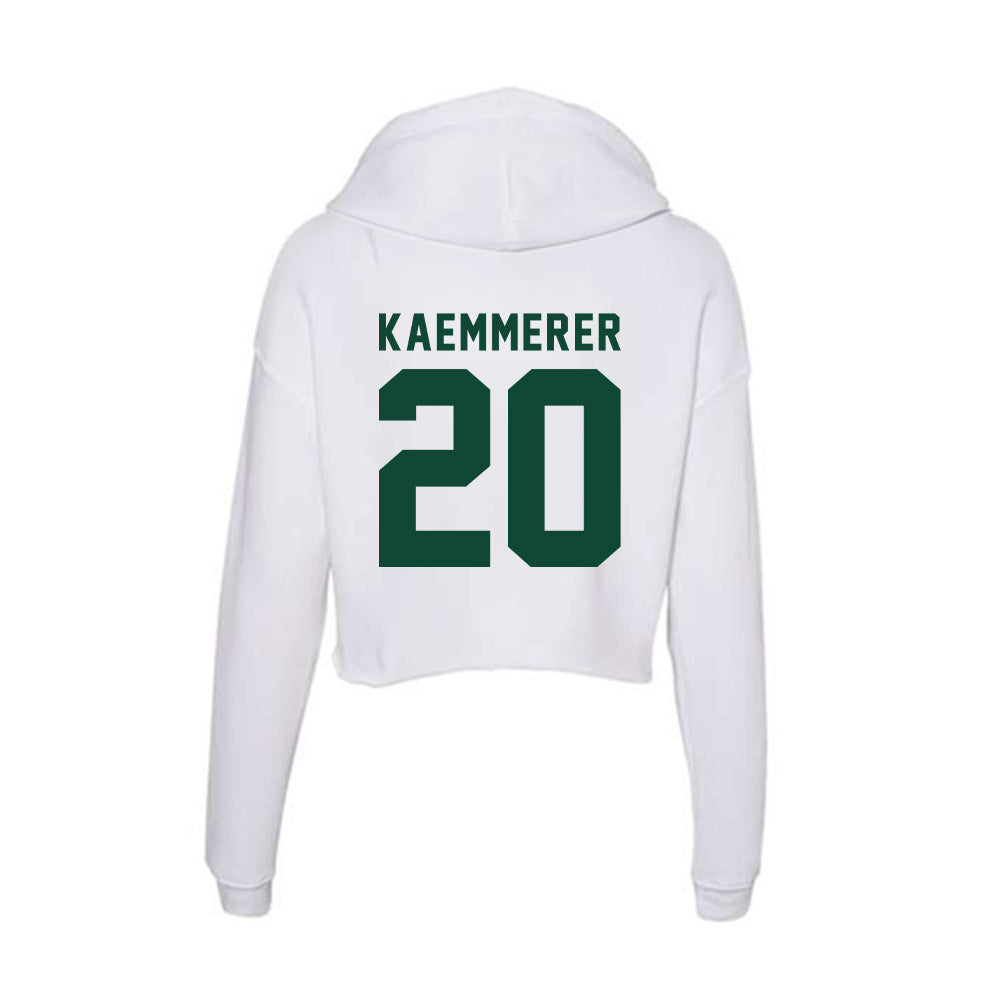 Hawaii - NCAA Women's Soccer : Isabella Kaemmerer - Classic Shersey Women's Crop Fleece Hooded Sweatshirt-1