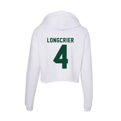 Hawaii - NCAA Women's Soccer : Montana Longcrier - Women's Crop Fleece Hoodie-1