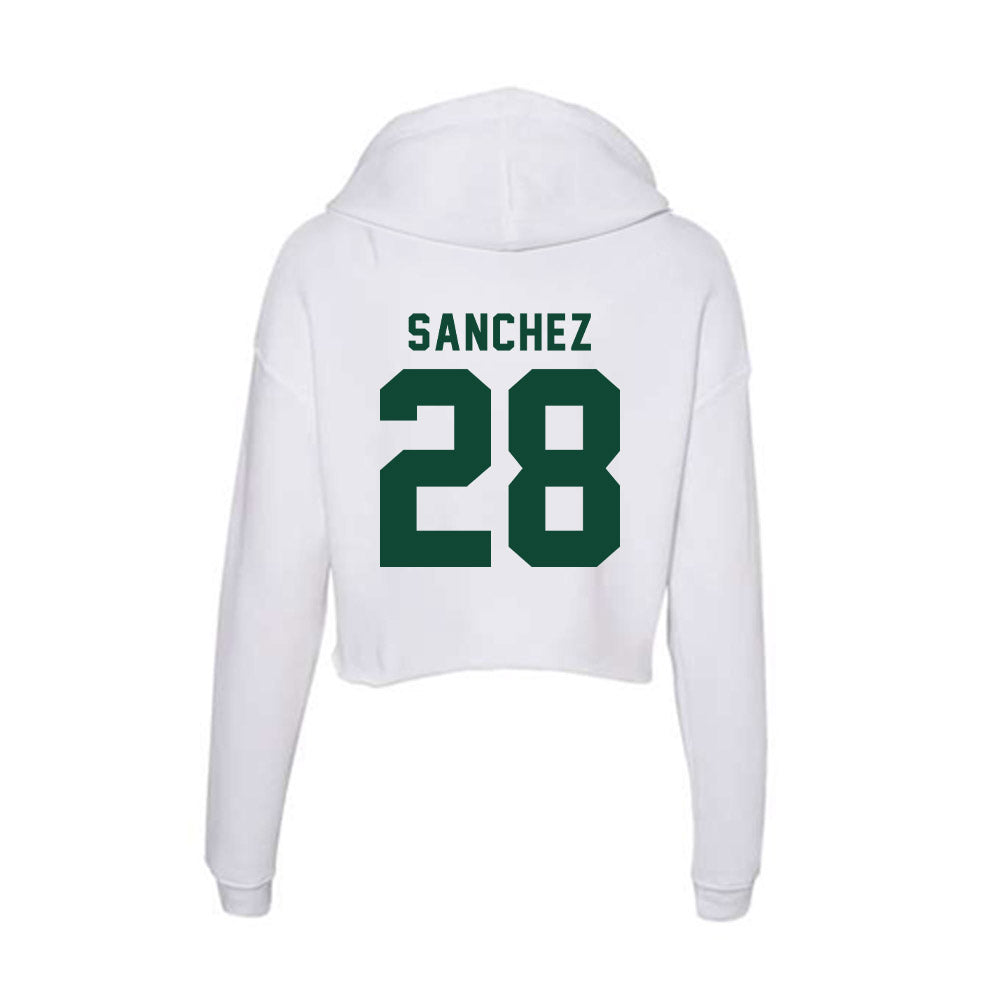 Hawaii - NCAA Baseball : Kamaehu Sanchez - Women's Crop Fleece Hoodie-1