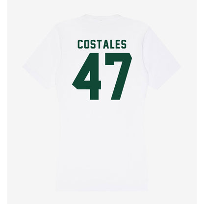 Hawaii - NCAA Football : Kingston Costales - Women's V-Neck T-Shirt-1