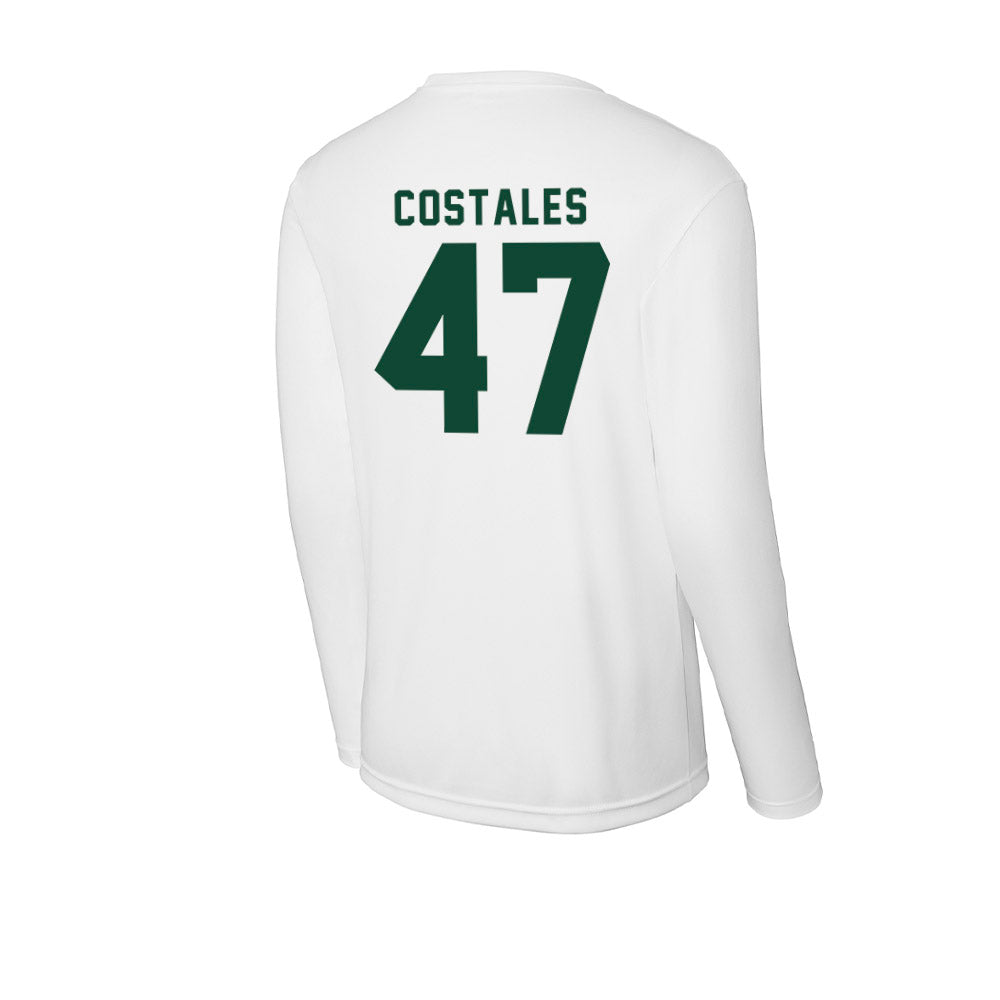 Hawaii - NCAA Football : Kingston Costales - Activewear Long Sleeve T-Shirt-1