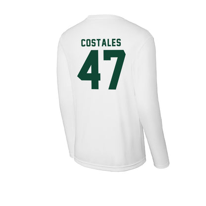 Hawaii - NCAA Football : Kingston Costales - Activewear Long Sleeve T-Shirt-1