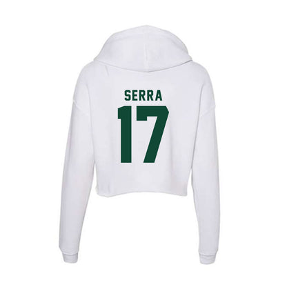 Hawaii - NCAA Women's Basketball : Fiamma Serra - Women's Crop Fleece Hoodie-1