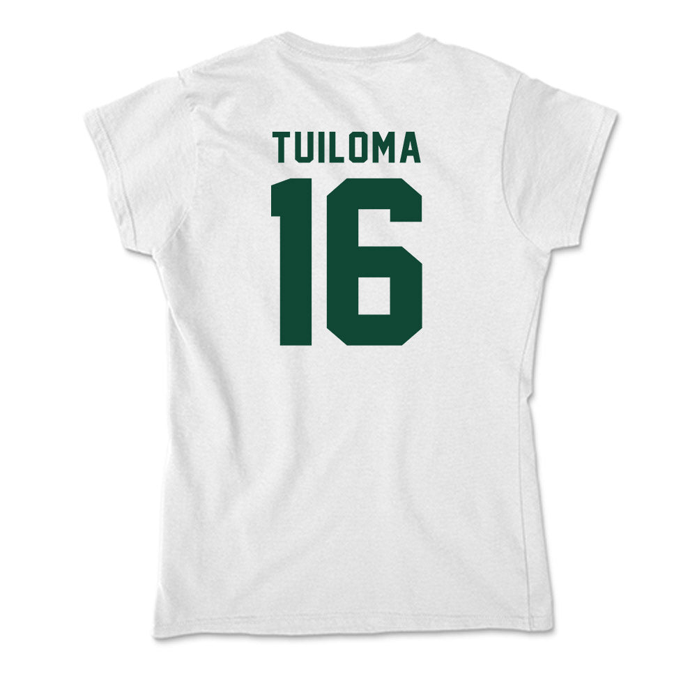 Hawaii - NCAA Softball : Kayara Tuiloma - Soft Style Women’s T-Shirt-1