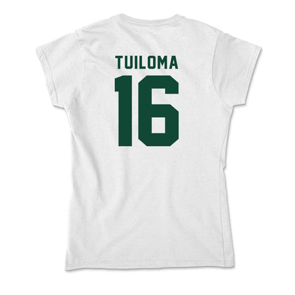 Hawaii - NCAA Softball : Kayara Tuiloma - Soft Style Women’s T-Shirt-1