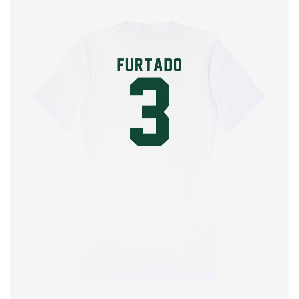 Hawaii - NCAA Softball : Rhea Furtado - Women's V-Neck T-Shirt-1