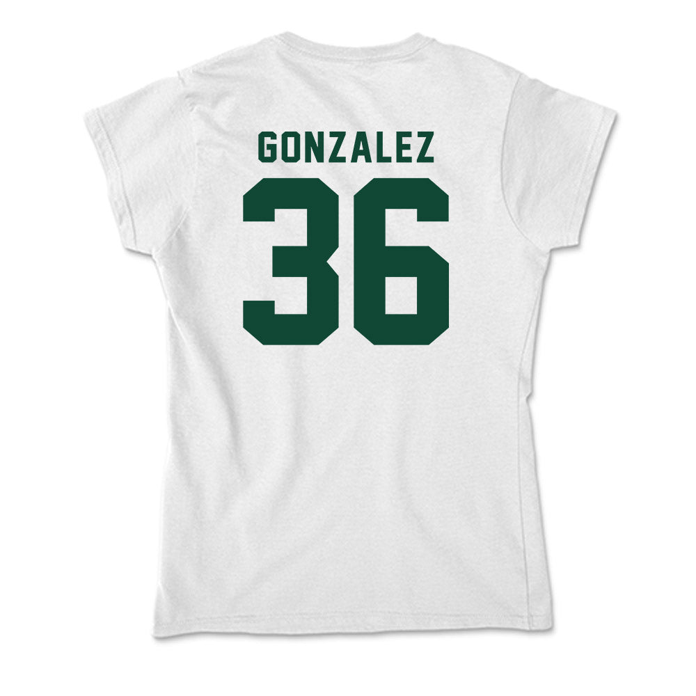 Hawaii - NCAA Baseball : Sebastian Gonzalez - Soft Style Women’s T-Shirt-1
