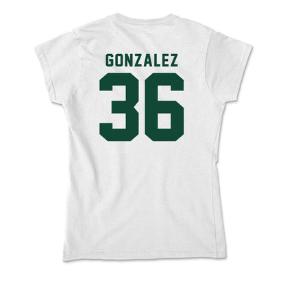 Hawaii - NCAA Baseball : Sebastian Gonzalez - Soft Style Women’s T-Shirt-1