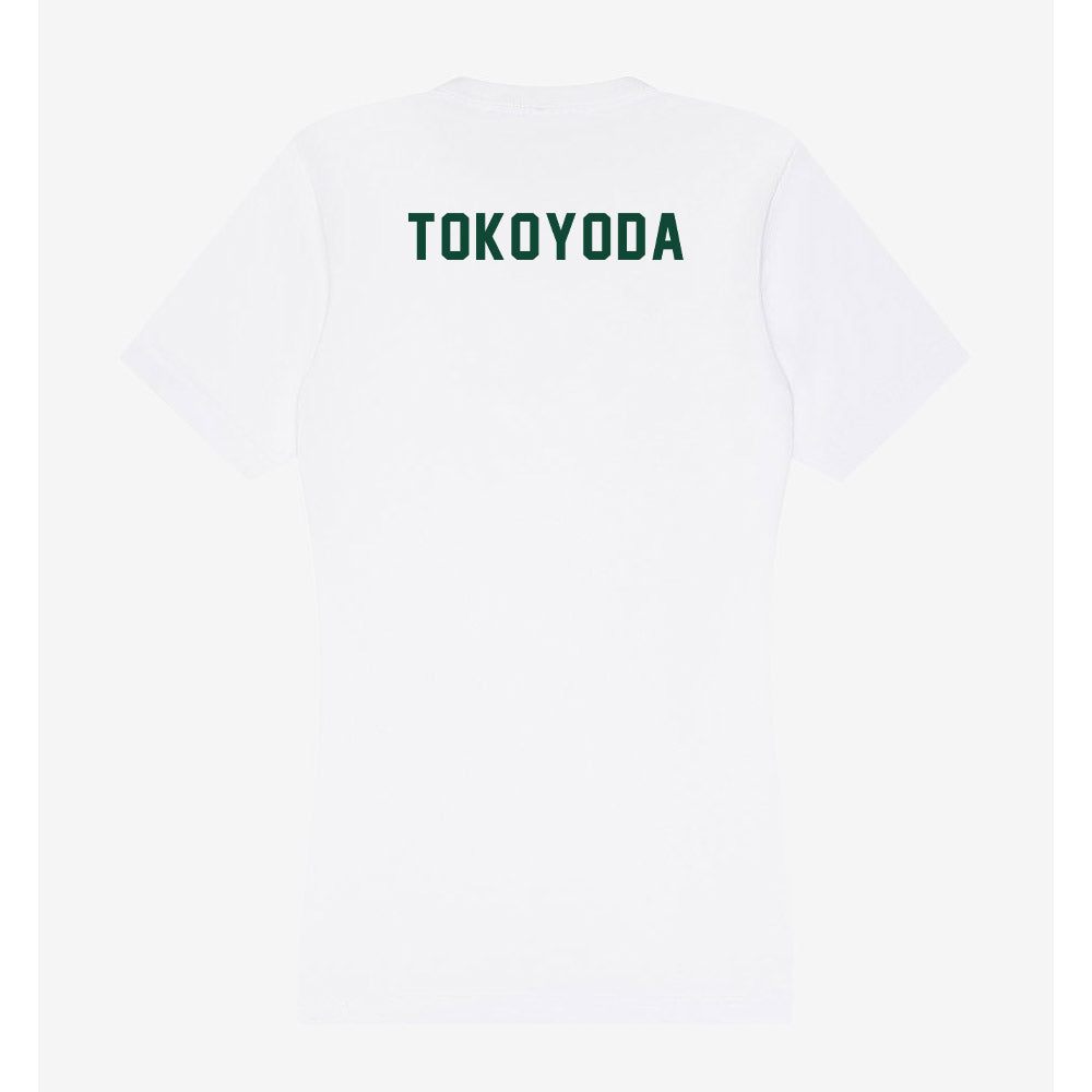 Hawaii - NCAA Women's Sailing : Ann Tokoyoda - Women's V-Neck T-Shirt-1