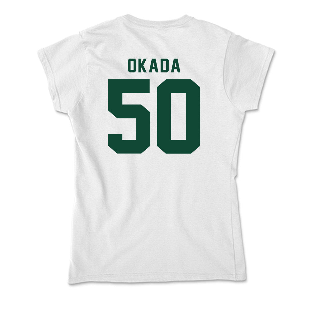 Hawaii - NCAA Baseball : Caleb Okada - Soft Style Women’s T-Shirt-1