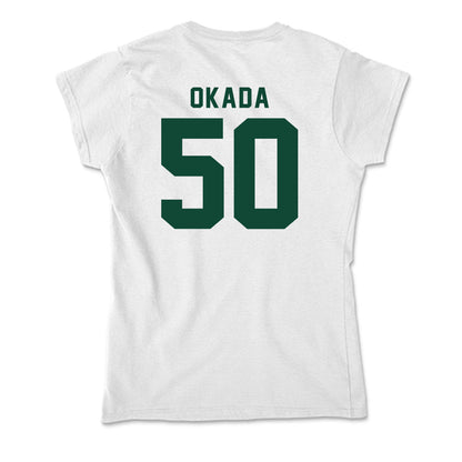 Hawaii - NCAA Baseball : Caleb Okada - Soft Style Women’s T-Shirt-1