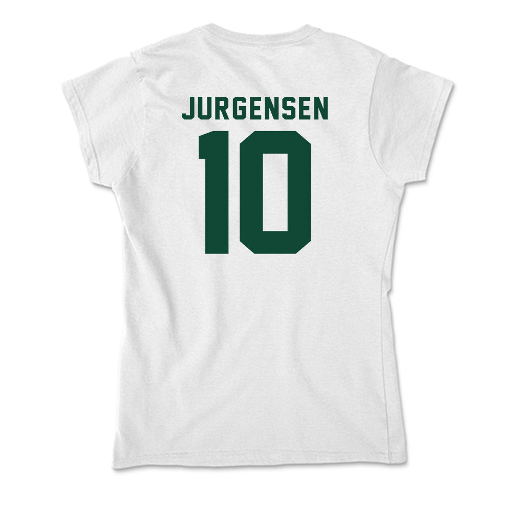 Hawaii - NCAA Football : Bjorn Jurgensen - Soft Style Women’s T-Shirt-1