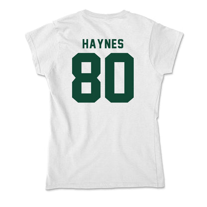 Hawaii - NCAA Football : Robert Haynes - Soft Style Women’s T-Shirt-1
