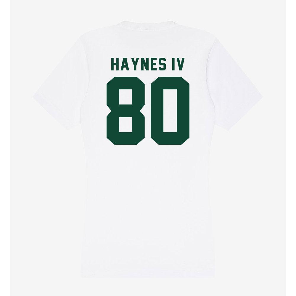 Hawaii - NCAA Football : Robert Haynes IV - Classic Shersey Women's V-Neck T-Shirt-1