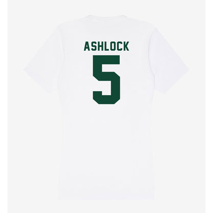 Hawaii - NCAA Football : Pofele Ashlock - Women's V-Neck T-Shirt-1