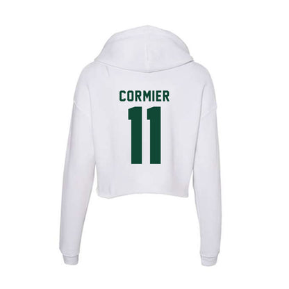 Hawaii - NCAA Women's Volleyball : Maeli Cormier - Classic Shersey Women's Crop Fleece Hooded Sweatshirt-1