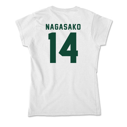 Hawaii - NCAA Softball : Bailey Nagasako - Soft Style Women’s T-Shirt-1