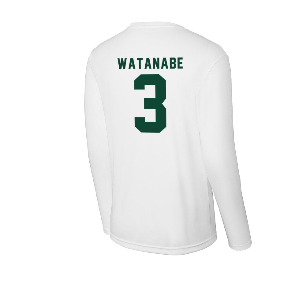 Hawaii - NCAA Baseball : Kody Watanabe - Activewear Long Sleeve T-Shirt-1