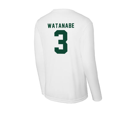 Hawaii - NCAA Baseball : Kody Watanabe - Activewear Long Sleeve T-Shirt-1