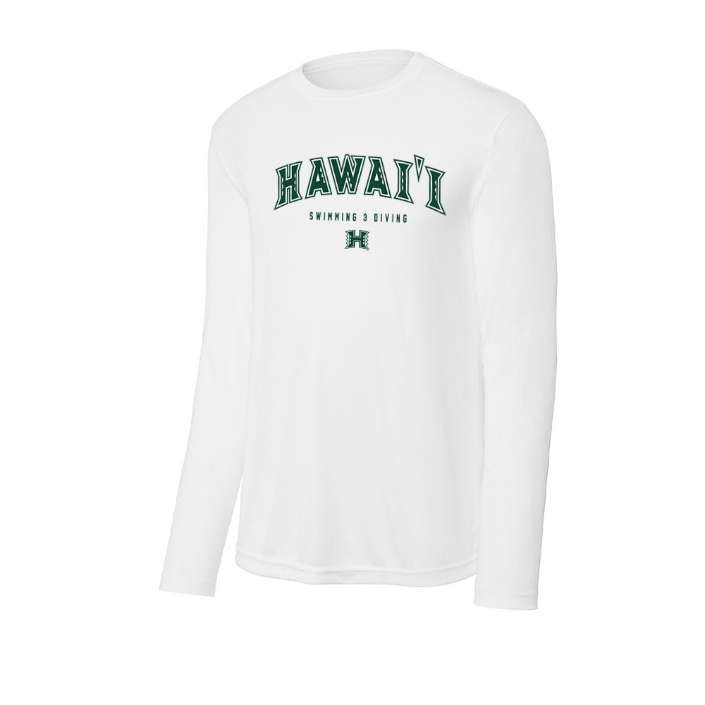 Hawaii - NCAA Women's Swimming & Diving : Ruby Pickron - Activewear Long Sleeve T-Shirt-0