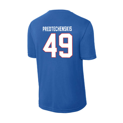 LA Tech - NCAA Football : James Predtechenskis - Activewear T-Shirt-1