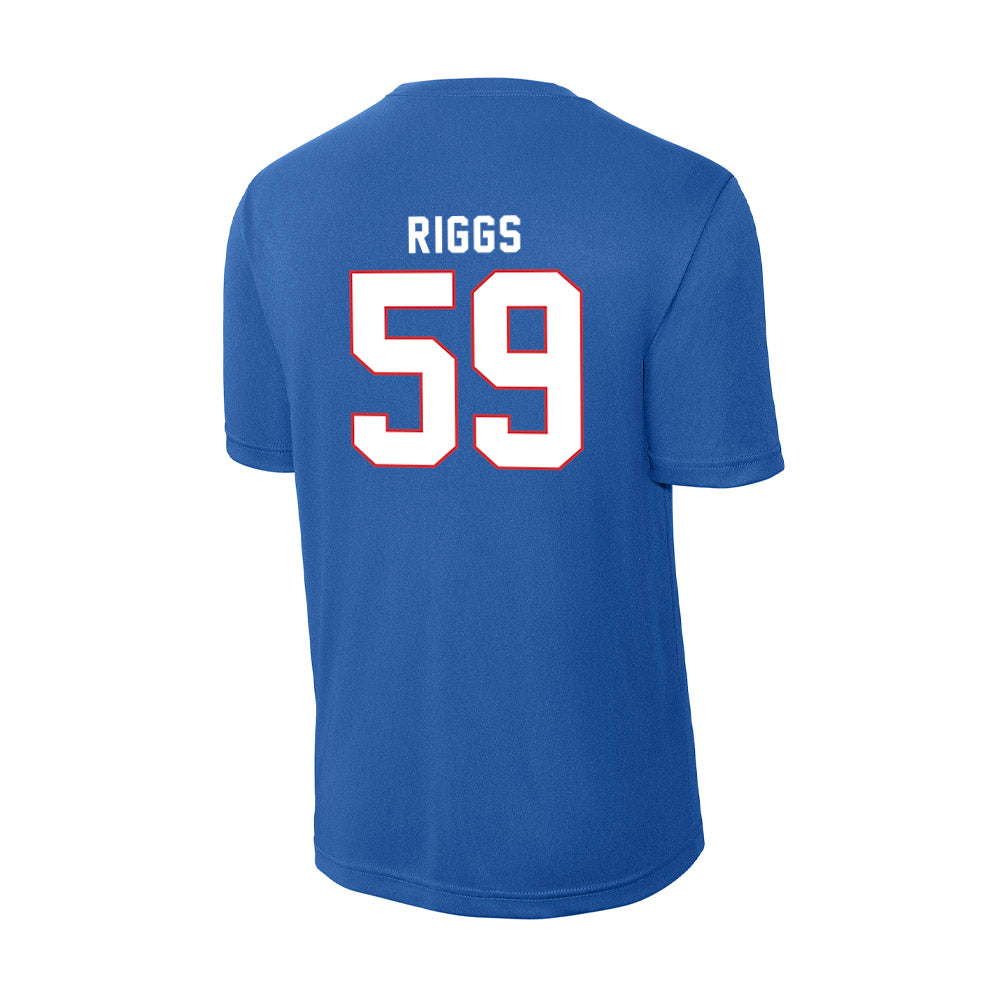 LA Tech - NCAA Football : Jake Riggs - Activewear T-Shirt-1