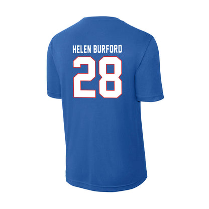 LA Tech - NCAA Women's Soccer : Mary Helen Burford - Activewear T-Shirt-1