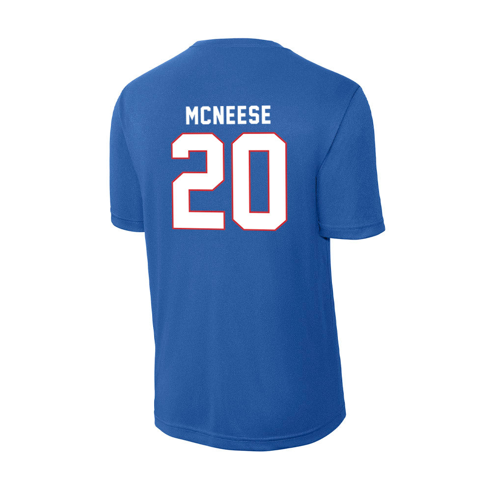 LA Tech - NCAA Football : Kenyatta McNeese - Activewear T-Shirt-1