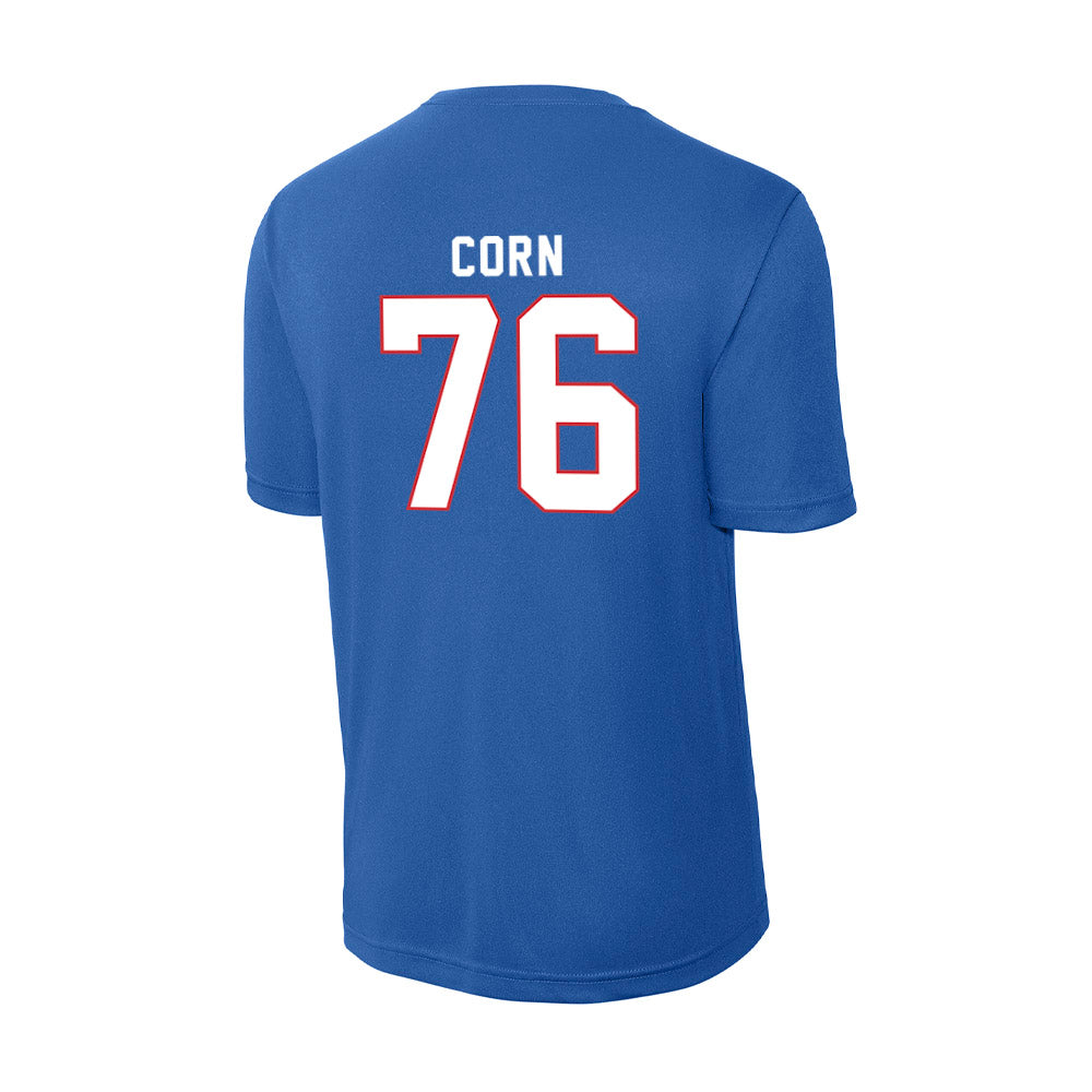 LA Tech - NCAA Football : Cyler Corn - Activewear T-Shirt-1