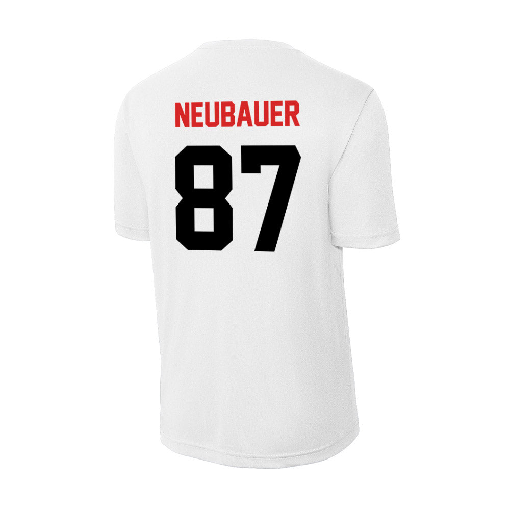 Davidson - NCAA Football : Cal Neubauer - Activewear T-Shirt-1