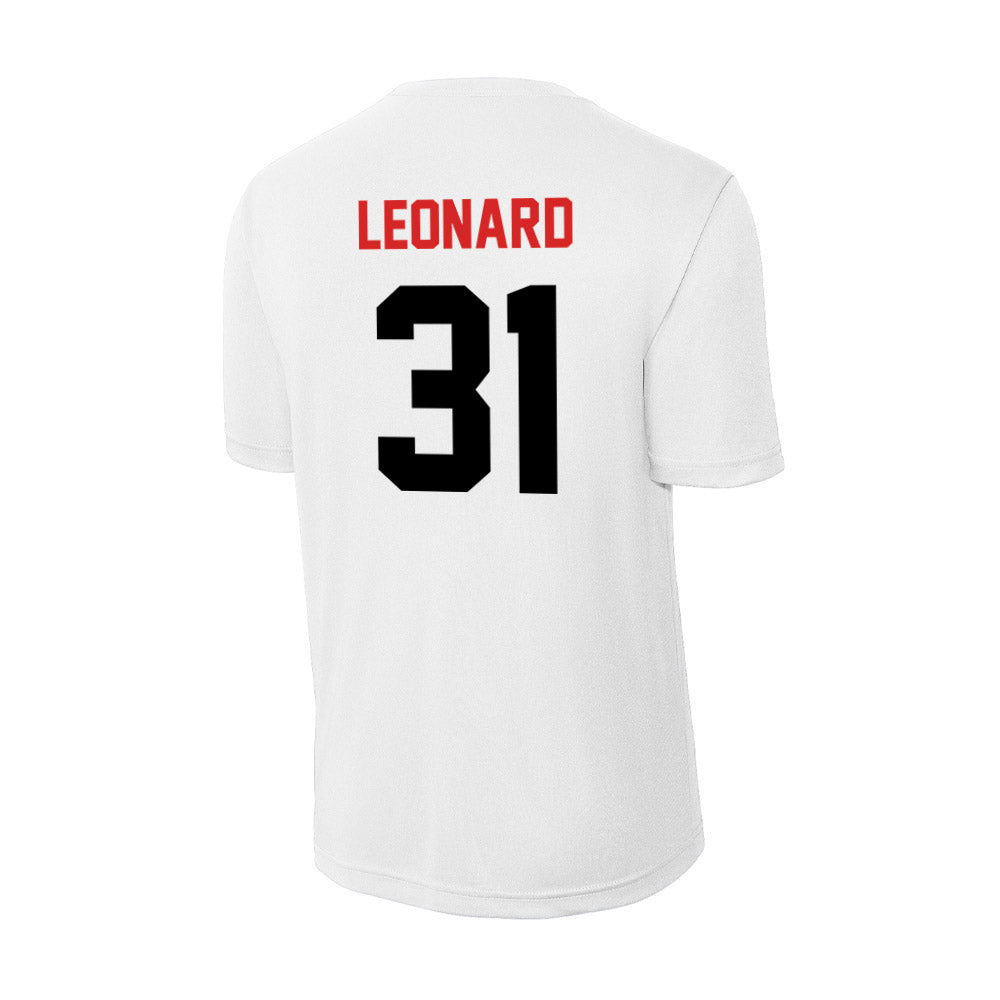 Davidson - NCAA Football : Michael Leonard - Activewear T-Shirt-1