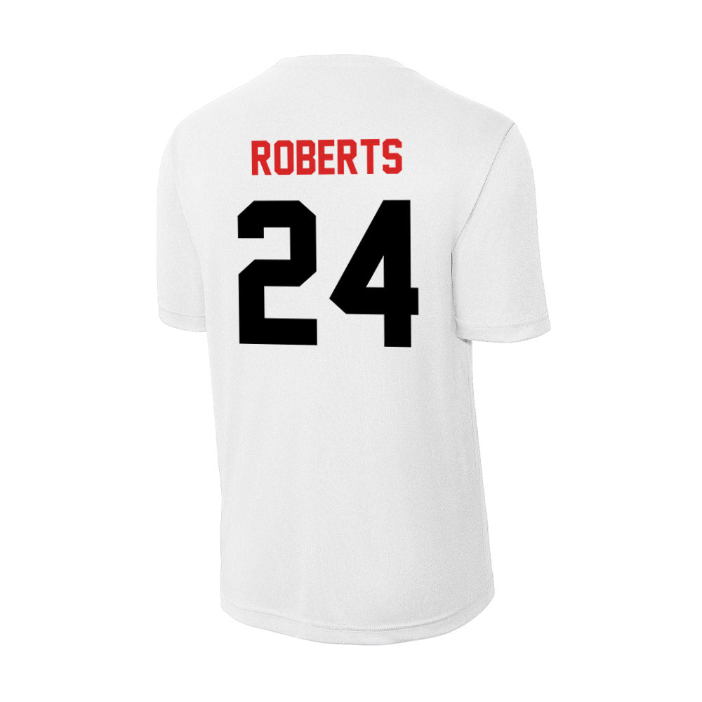 Davidson - NCAA Men's Basketball : JaQualon Roberts - Activewear T-Shirt-1