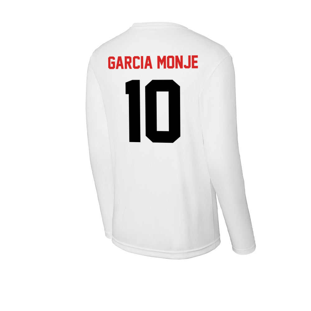 Davidson - NCAA Women's Basketball : Ines Garcia Monje - Activewear Long Sleeve T-Shirt-1