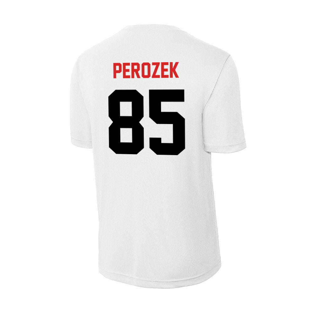 Davidson - NCAA Football : Jack Perozek - Activewear T-Shirt-1