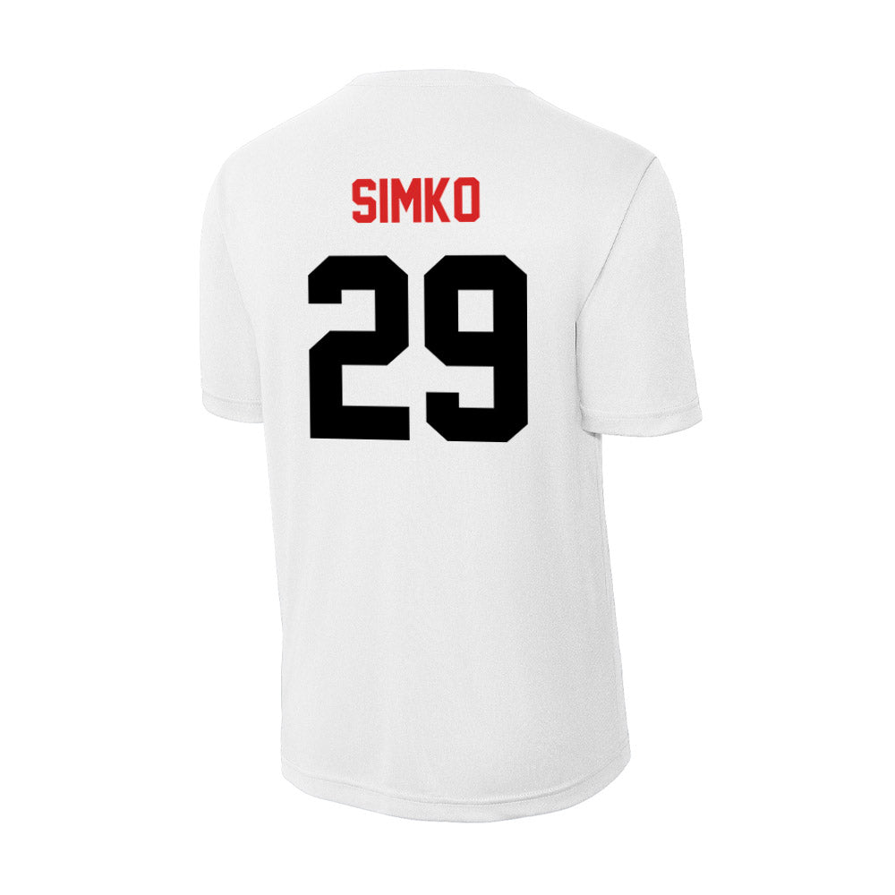 Davidson - NCAA Football : Carter Simko - Activewear T-Shirt-1
