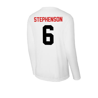 Davidson - NCAA Women's Lacrosse : Skylar Stephenson - Activewear Long Sleeve T-Shirt-1