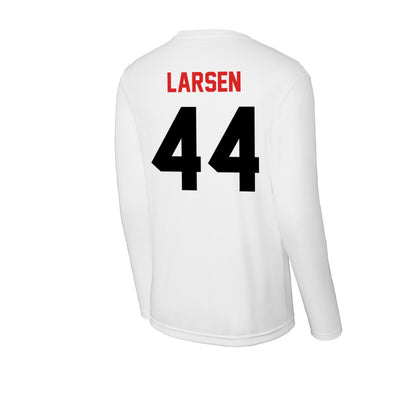 Davidson - NCAA Women's Field Hockey : Eleanor Larsen - Activewear Long Sleeve T-Shirt-1