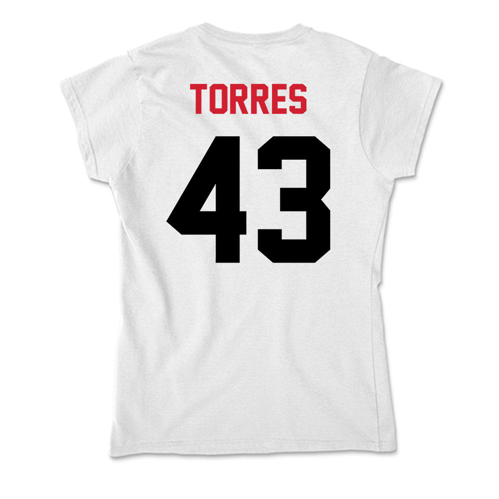 Arkansas State - NCAA Baseball : Raulinno Torres - Soft Style Women’s T-Shirt-1