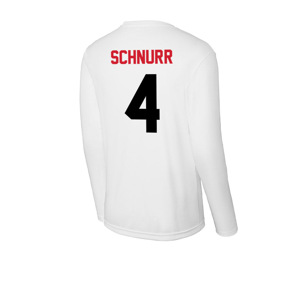 Arkansas State - NCAA Women's Bowling : Jessica Schnurr - Performance Long Sleeve T-Shirt-1