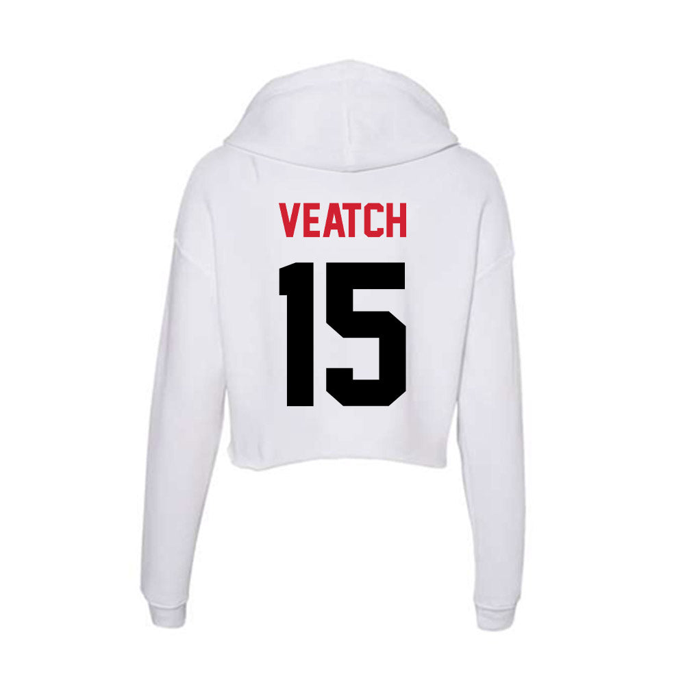 Arkansas State - NCAA Women's Soccer : Sydney Veatch - Women's Crop Fleece Hoodie-1
