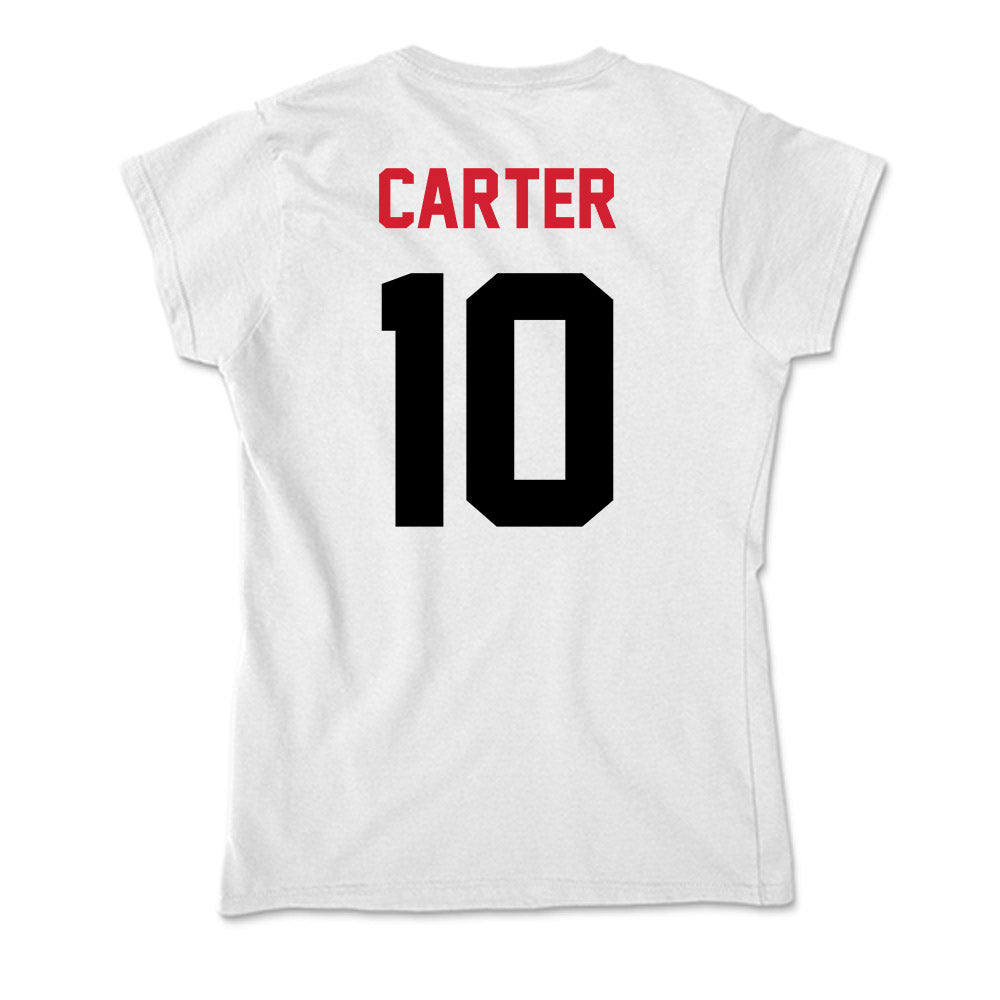 Arkansas State - NCAA Football : Tony Carter - Soft Style Women’s T-Shirt-1