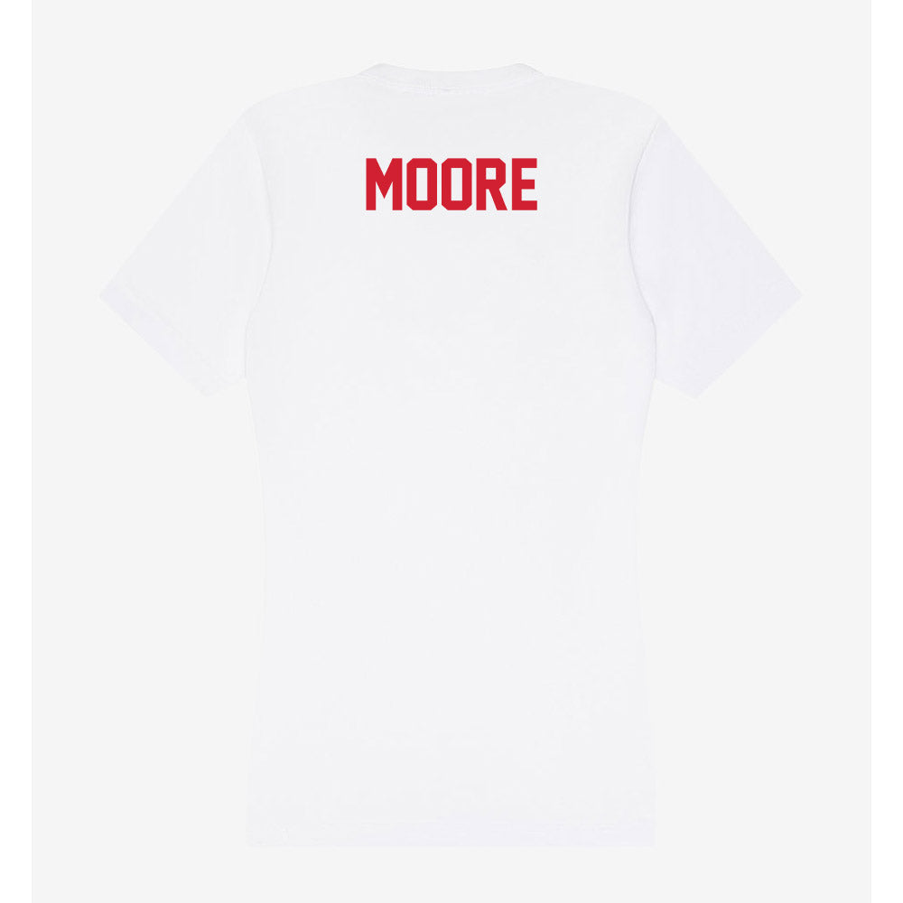 Arkansas State - NCAA Men's Track & Field : Jared Moore - Women's V-Neck T-Shirt-1