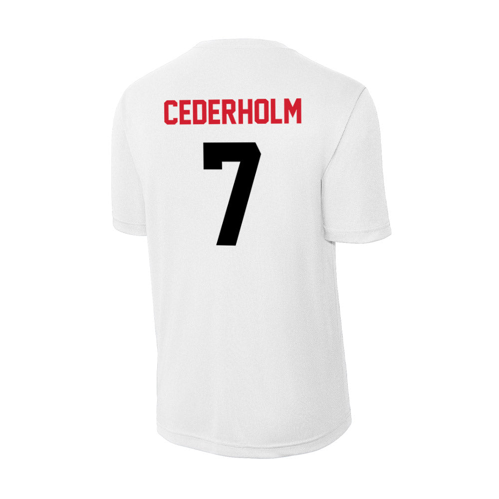 Arkansas State - NCAA Women's Soccer : Tindra Cederholm - Performance T-Shirt-1