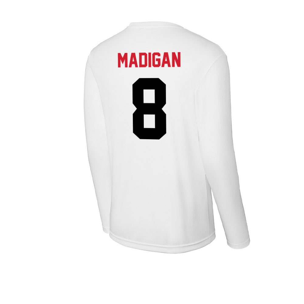 Arkansas State - NCAA Women's Volleyball : Erin Madigan - Performance Long Sleeve T-Shirt-1