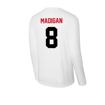 Arkansas State - NCAA Women's Volleyball : Erin Madigan - Performance Long Sleeve T-Shirt-1