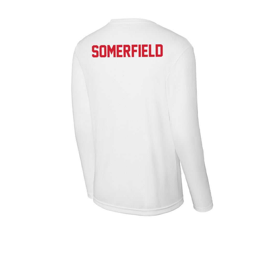 Arkansas State - NCAA Men's Golf : Chris Somerfield - Performance Long Sleeve T-Shirt-1