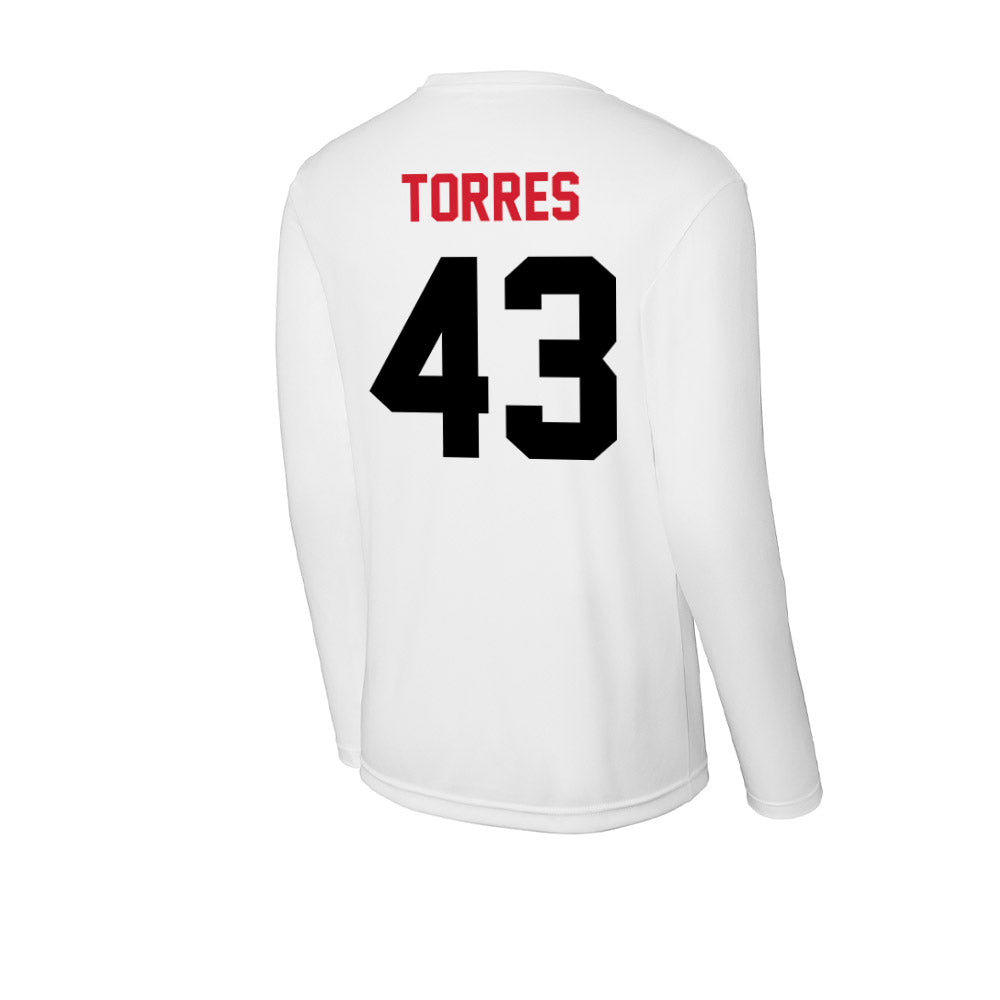 Arkansas State - NCAA Baseball : Raulinno Torres - Activewear Long Sleeve T-Shirt-1