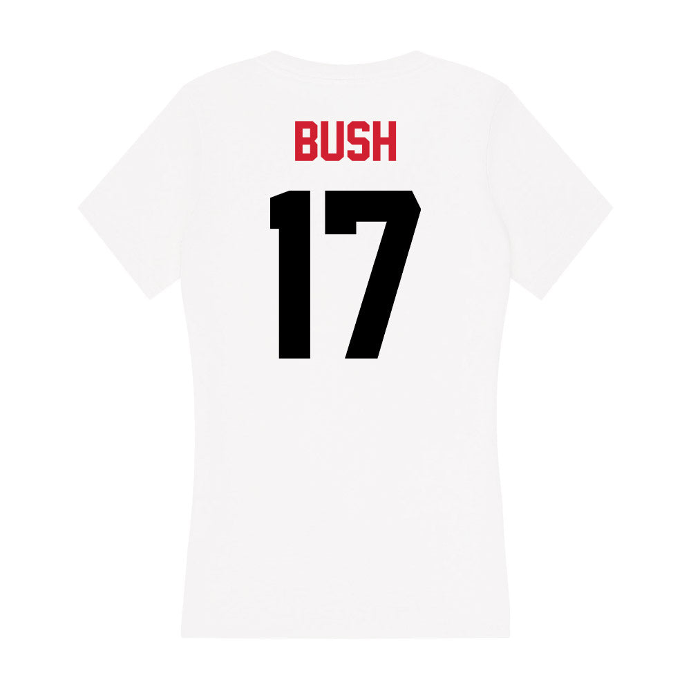 Arkansas State - NCAA Football : Jabari Bush - Women's V-Neck T-Shirt-1
